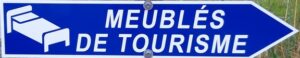 Panneau meublé de Tourisme